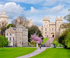 Windsor Castle under blue sky