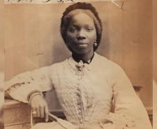 Portrait photograph of Sara Forbes Bonetta