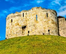 Clifford's Tower on a sunny day