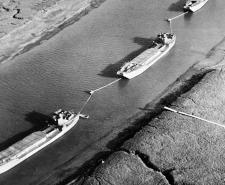 Dummy landing craft used in Operation Fortitude