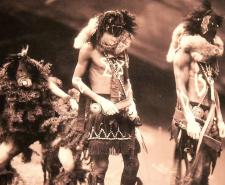 Navajo Yebichai dancers