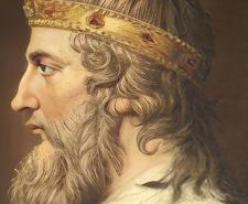 18th century portrait of Alfred the Great