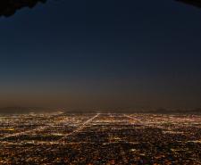 A view out over Phoenix, Arizona